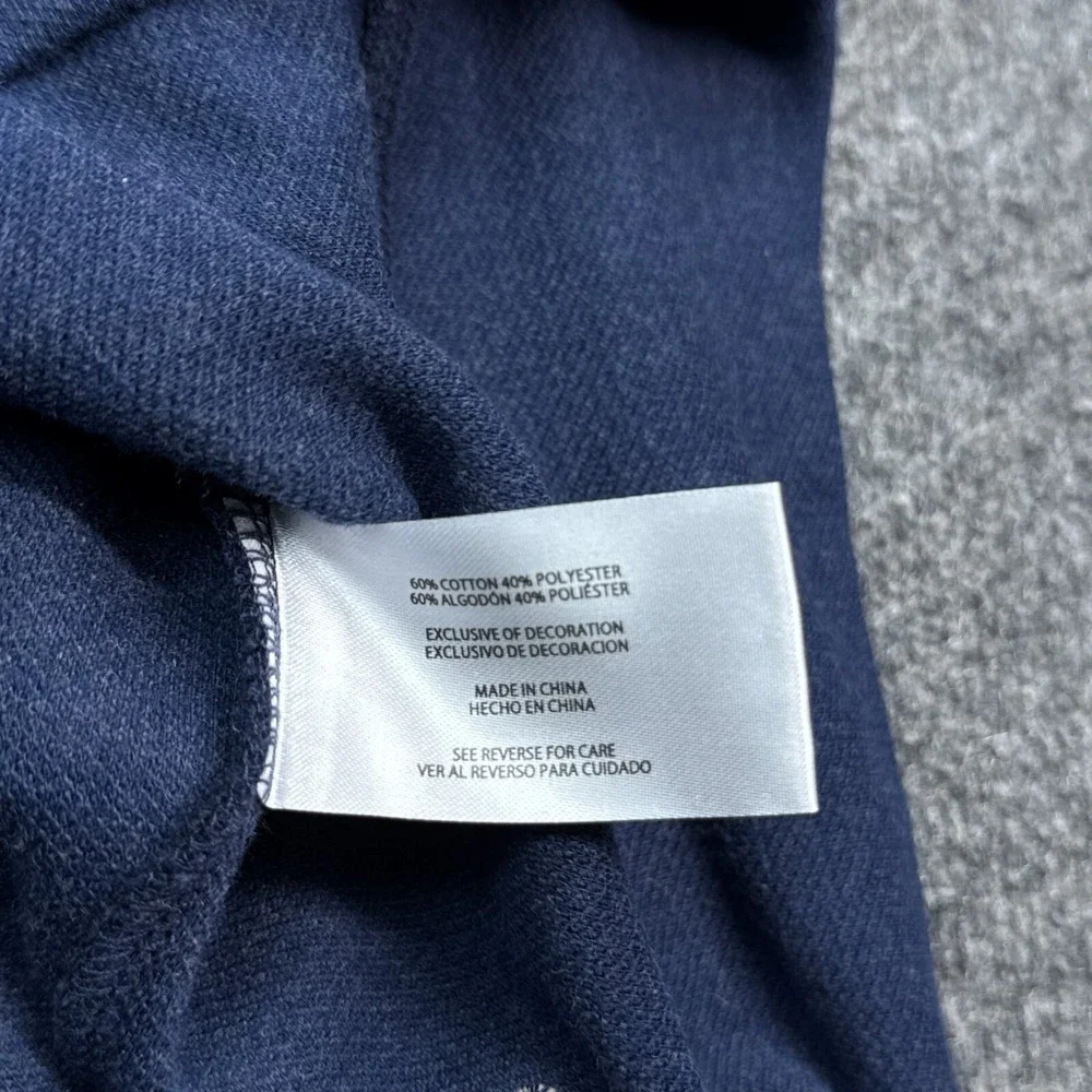 Banana Republic Knit Tee Shirt‎ Mens Size 2XL XXL Navy Blue Crew Neck Pullover